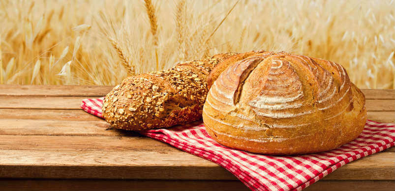 Bread In Corn Field