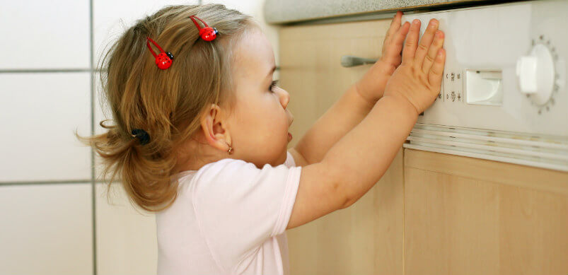 Toddler With Dishwasher