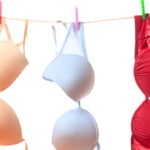 Bras Hanging On Clothes Line