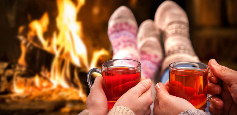 Warming Drinks By The Fire