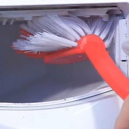 Dishwashing Brush Cleaning Washing Machine Detergent Drawer Housing