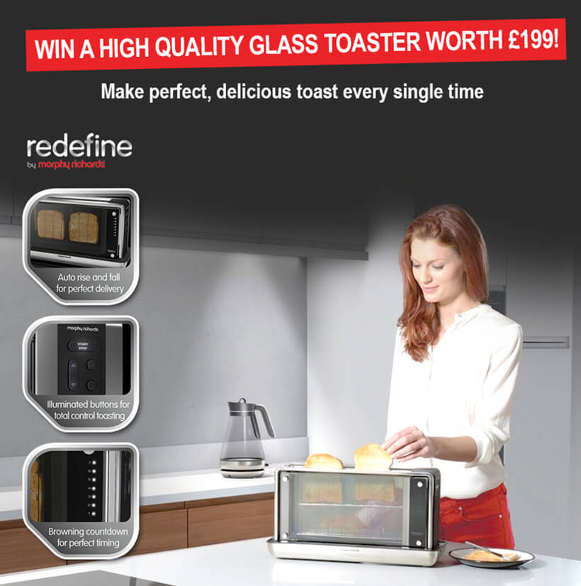 Luxury Glass Toaster Competition