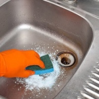 Cleaning Stainless Steel Sink