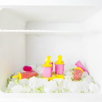 Ice Cream In Freezer