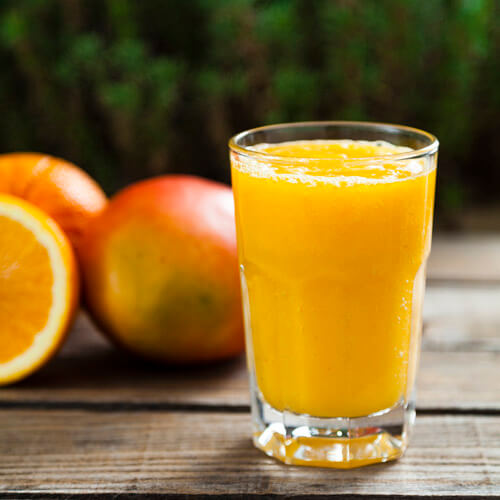 Orange And Mango Smoothie