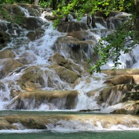 Water Running Over Rocks