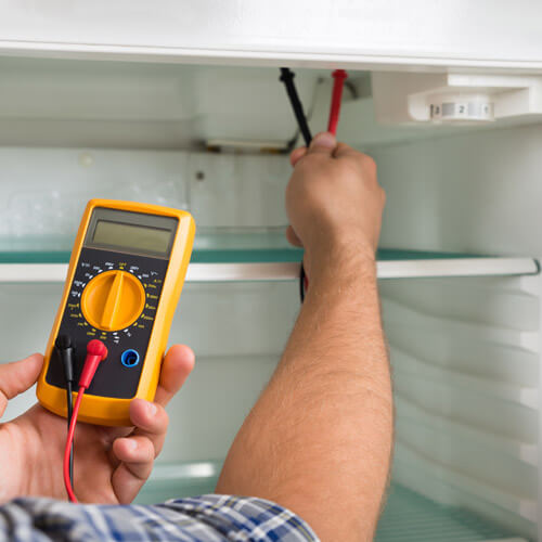 Testing A Fridge With A Multimeter