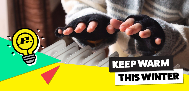 Woman Warming hands On Radiator