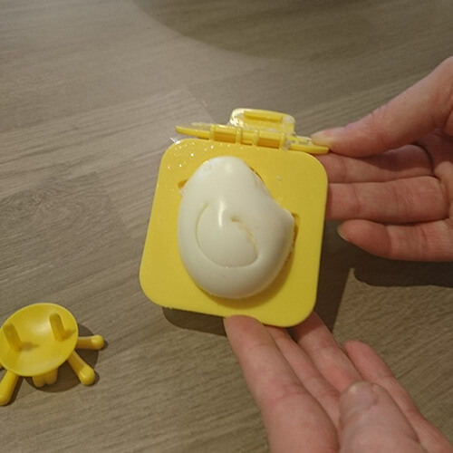 Chick Shaped Egg In Mould