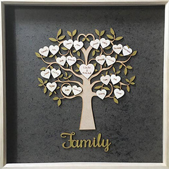 Personalised Family Tree Frame