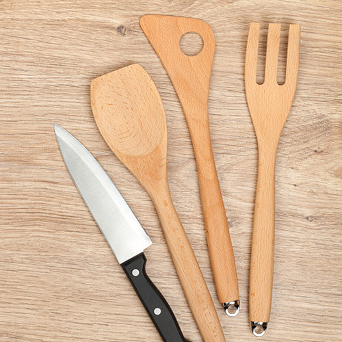 Selection Of Cooking Utensils