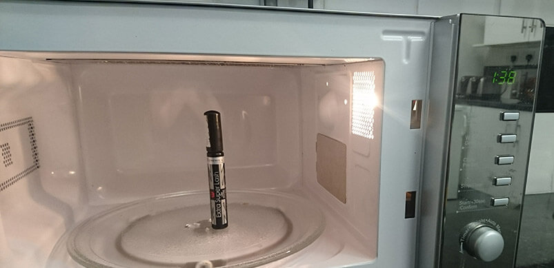 Mascara Tube In Microwave