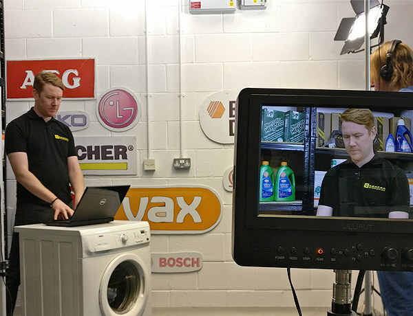 Matt Shown On Video Recording Equipment