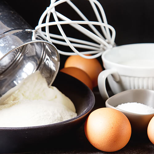 Equipment And Ingredients For Pancakes