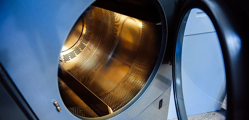 Washing Machine With Gold Plated Drum