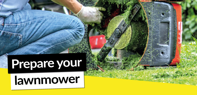 Lawnmower care blog banner image