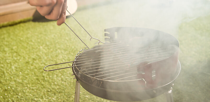 Barbecue Grill With Steam