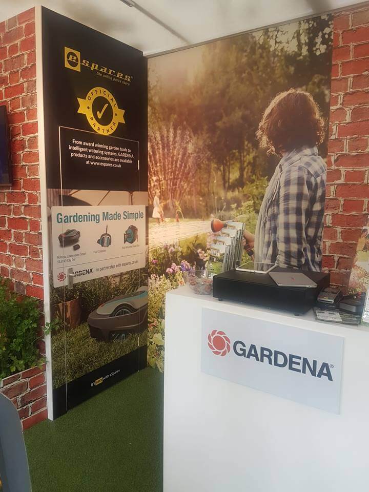 Gardena Stand At Chelsea Flower Show