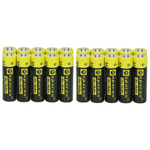 Pack Of Twenty Espares Batteries