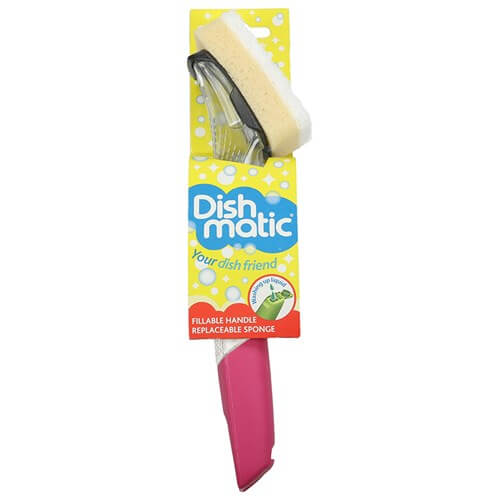 Pink And White Dishmatic Cleaner