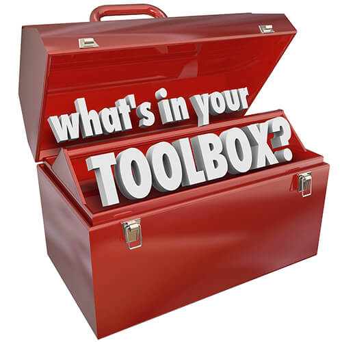 Open Red Toolbox Containing words What's In Your Toolbox 