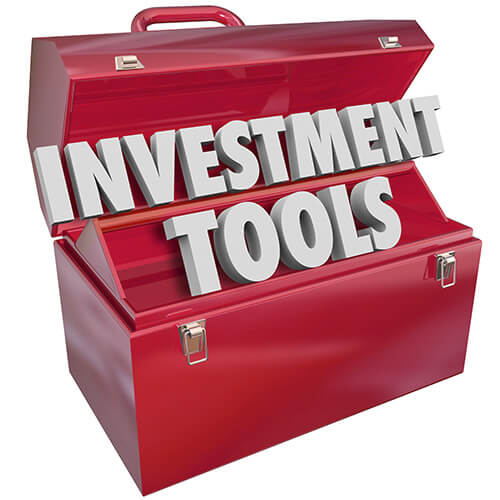 Open Red Toolbox Containing words Investment Tools 