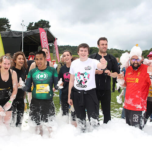 Photo Of Team On Finish Line