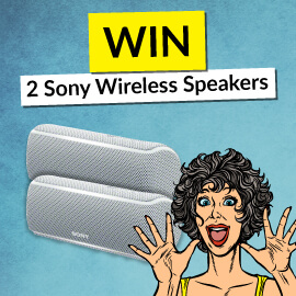 Win 2 Sony Wireless Speakers! [Competition Closed]