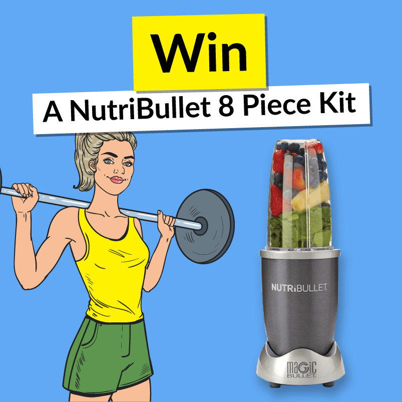 Competition Banner With Image Of NutriBullet