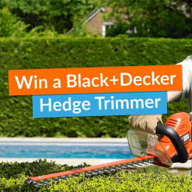 Win a Black + Decker Hedge Trimmer! [Competition Closed]