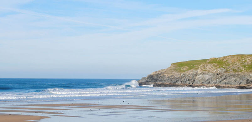 Beautiful Beach In Trevornick