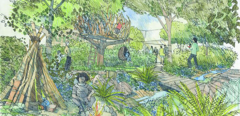 RHS Back To Nature Garden Design