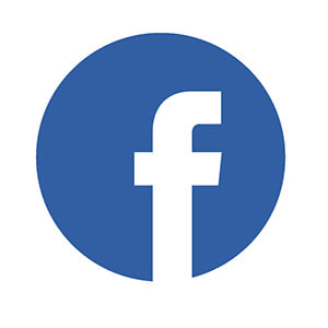 Facebook Symbol In Circle