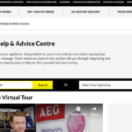 Screen Shot Of Advice Centre