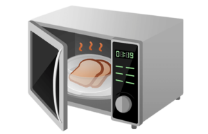 cartoon microwave