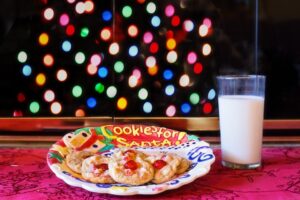 cookies and milk for santa