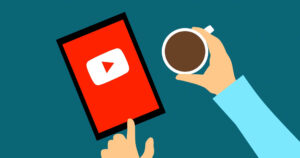 graphic YouTube and coffee