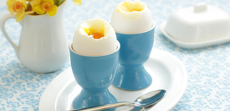 Boiled Eggs In Eggcups