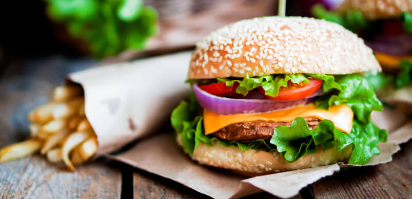 Burger And Chips Takeaway