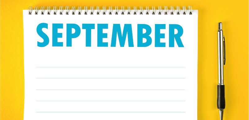 Blank September On Calendar 