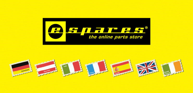 Espares Logo And Flags