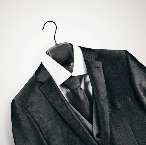 Suit Jacket On Hanger