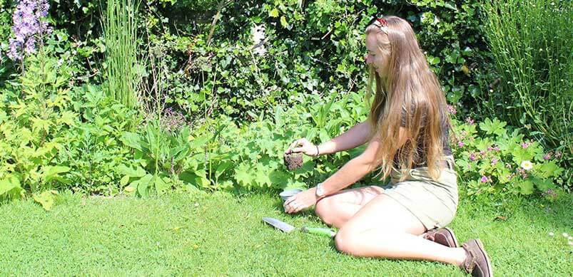 Amy Pruning Garden Plants