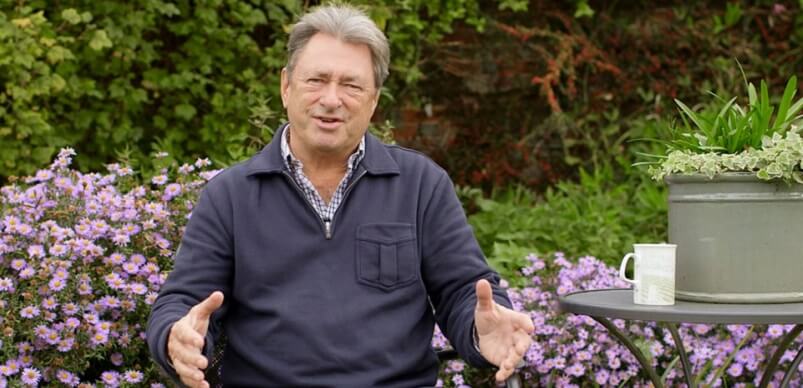 Alan Titchmarsh In Garden