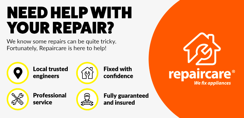 eSpares Repaircare banner