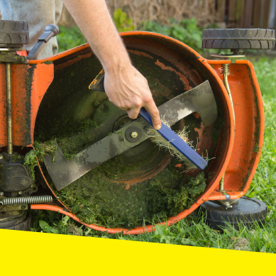 How to clean your lawnmower and keep it in great shape for summer!